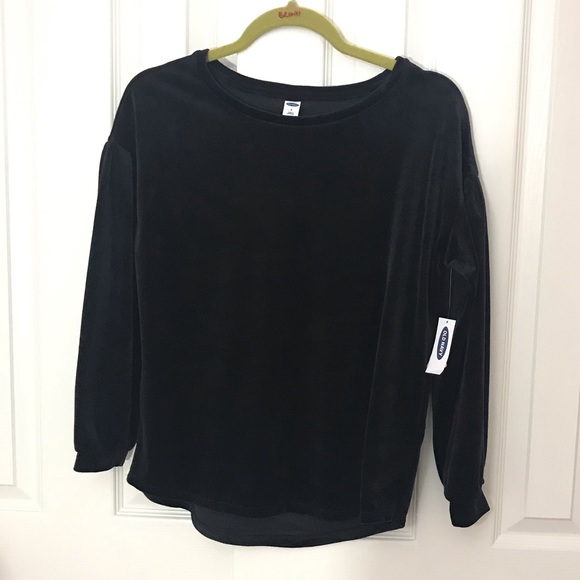 Old navy velour top - Picture 3 of 8